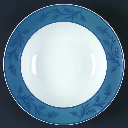 Sweetberry Lane Blue Soup/Cereal Bowl