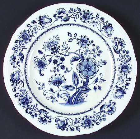 Blue Onion (Fine Ironstone, No Trim) by Japan