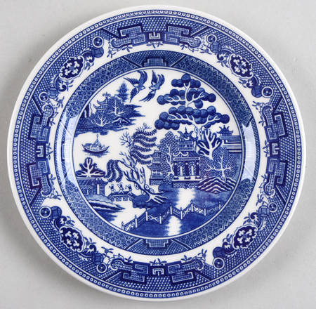 Blue Willow Bread & Butter Plate