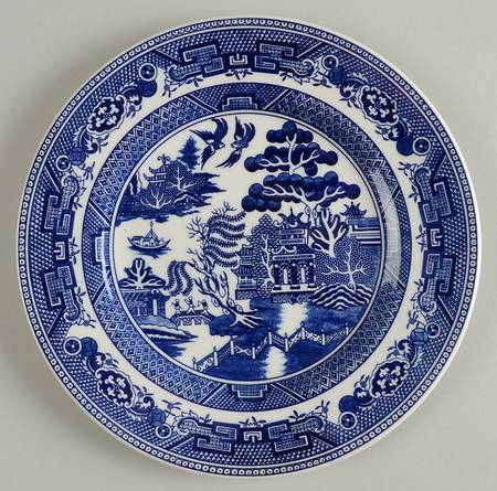 Blue Willow Salad Plate