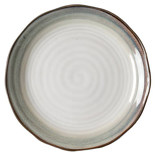 Chromatics Black Salad Plate