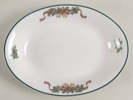 Victorian Christmas ("England 1883") Relish/Gravy Underplate