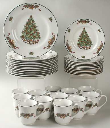 Victorian Christmas ("England 1883") 36 Piece Set