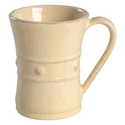 Berry and Thread Butter Yellow Mug