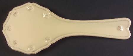 Berry and Thread Butter Yellow Spoon Rest/Holder (Holds 1 Spoon)