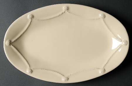 Berry and Thread Butter Yellow 12" Oval Serving Platter