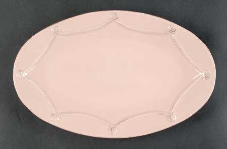 Berry and Thread Vintage Pink 12" Oval Serving Platter