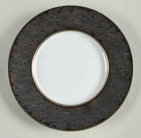 Aguirre Finition (Platinum Trim) Large Dinner Plate