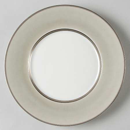Albatre Celadon Finition (Bronze) Salad/Dessert Plate