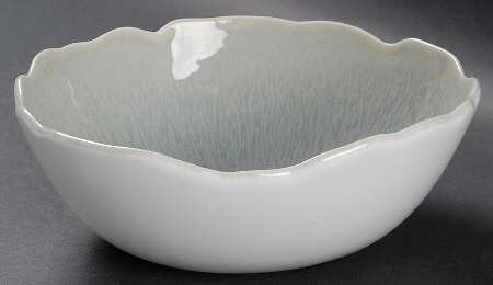 Plume Sky Gray Fruit/Dessert (Sauce) Bowl