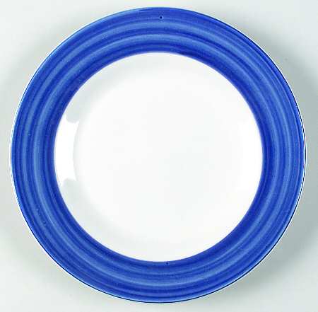 Color Strokes Blue Salad Plate by JCPenney