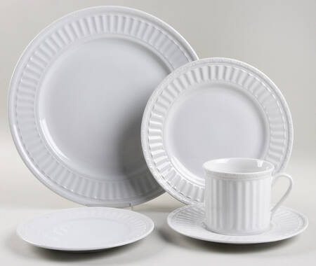 Italiana White 40 Piece Estate Set