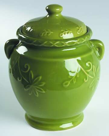 Bella Red Small Canister & Lid