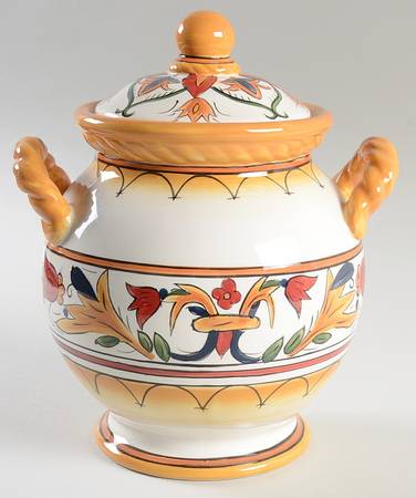 Villa Ancona Medium Canister & Lid