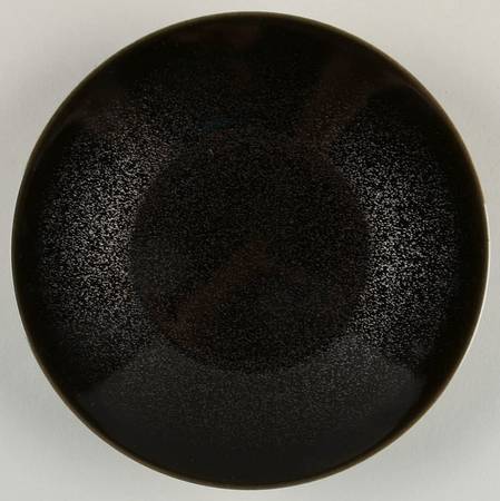 Spangled Black Saucer