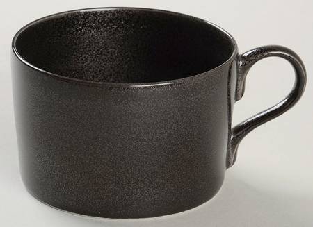 Spangled Black Flat Cup