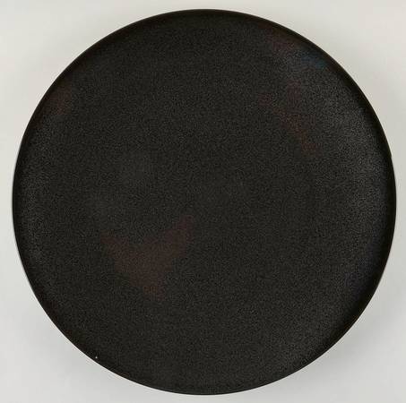 Spangled Black 14" Chop Plate (Round Platter)