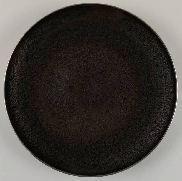Spangled Black (Platinum Trim) by Jaune de Chrome