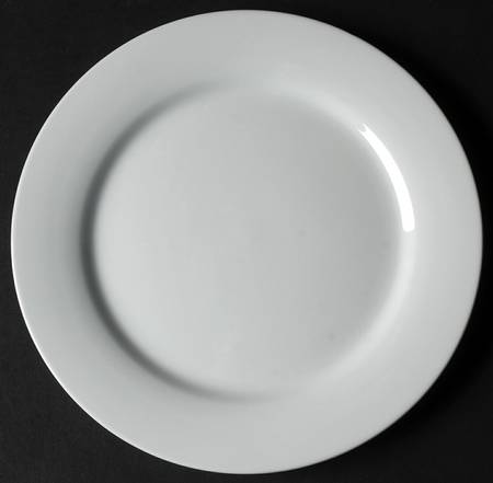 Basic White Round Salad/Dessert Plate