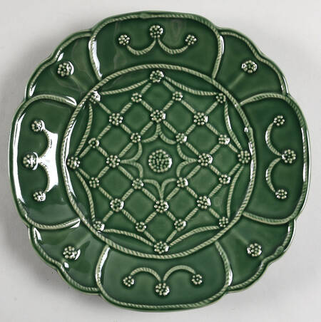 Jardins du Monde Dessert Luncheon Plate by Juliska Ceramics