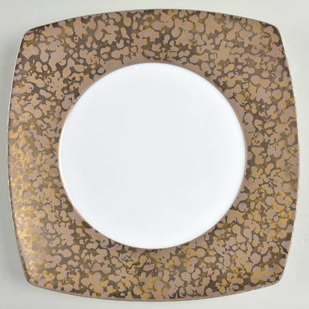 Big Bang Bronze Square Dinner Plate