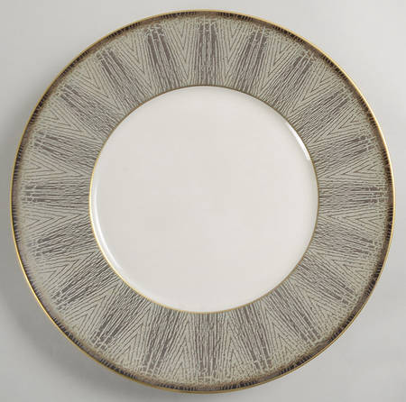 Borsalino Song Ivory (Gold) Service Plate (Charger)