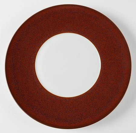 Red Granit (Horizon, No Trim) Service Plate (Charger) by Jaune de Chrome