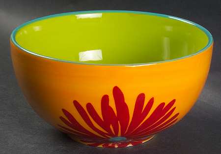 Vibrant Garden Soup/Cereal Bowl