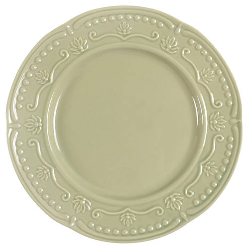 Scalloped Floral Green by Jaclyn Smith