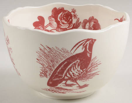 Woodland Toile Soup/Cereal Bowl