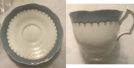 JON86 Footed Demitasse Cup & Saucer Set