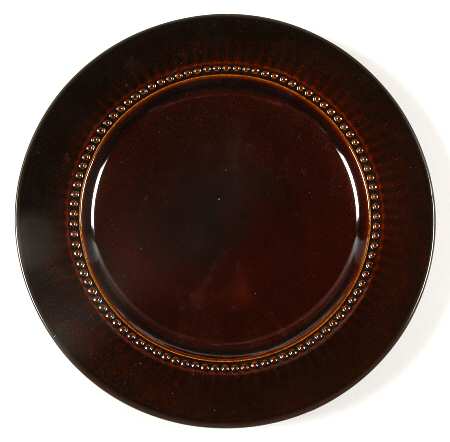Artesia Brown (Round) Salad Plate