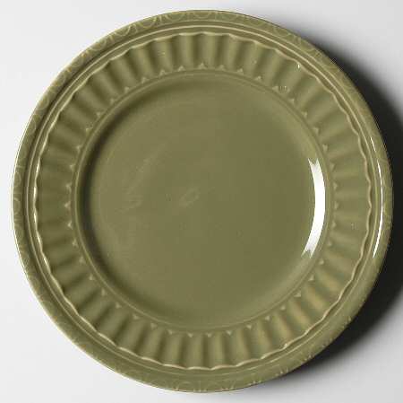 Italiana Dark Green Bread & Butter Plate