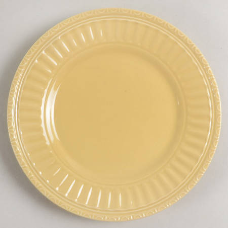 Italiana Light Yellow Salad Plate