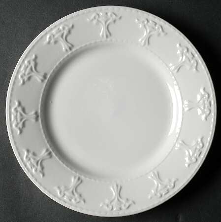 Athena White Salad Plate