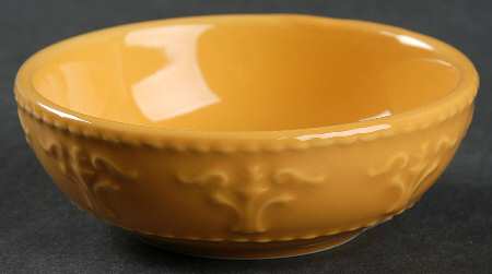 Athena Dark Yellow Individual Dip Dish