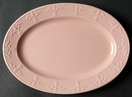 Athena Pink 12" Oval Serving Platter