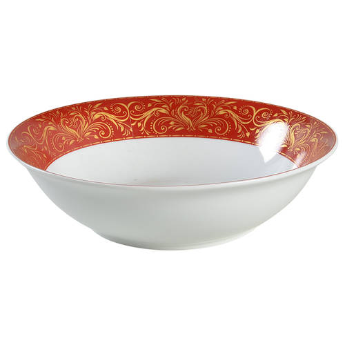 Montalira Red 9" Round Serving Bowl