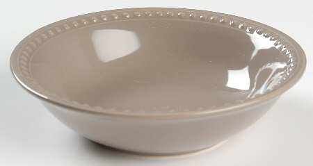 Pearl Taupe Soup/Cereal Bowl