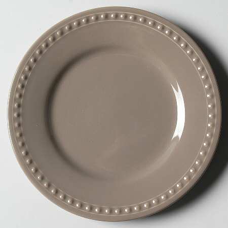 Pearl Taupe Bread & Butter Plate