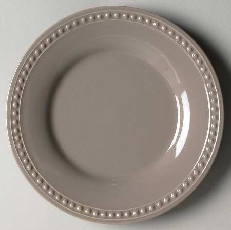 Pearl Taupe Salad Plate