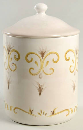 Belletto Ivory Medium Canister & Lid
