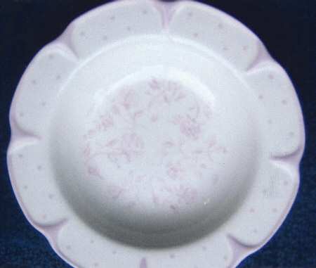 Petite Flowers Pink Bread & Butter Plate