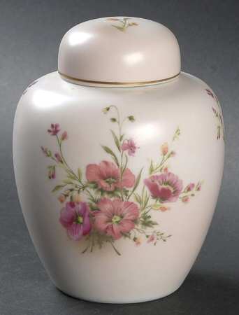Hibiscus Small Ginger Jar & Lid