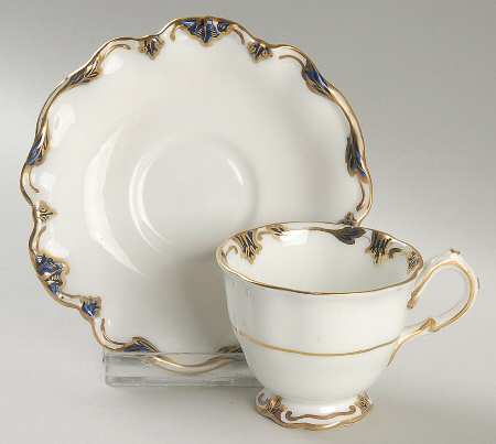 19661 Footed Demitasse Cup & Saucer Set