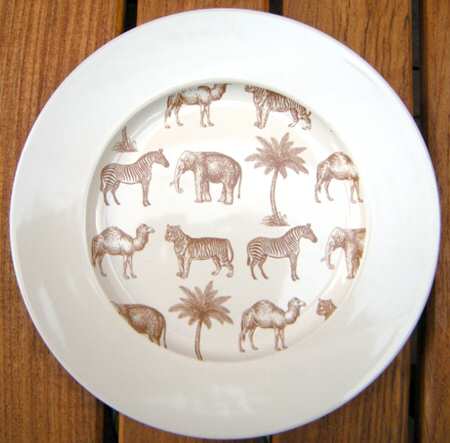 Paris Je Taime Salad Plate