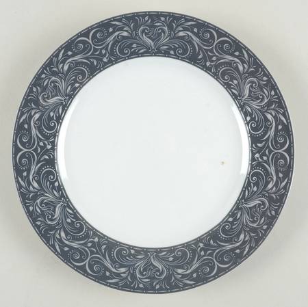 Montalira Gray Salad Plate
