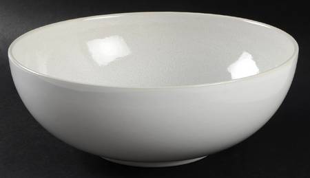 Poeme Neige (Snow) 9" Pasta Serving Bowl