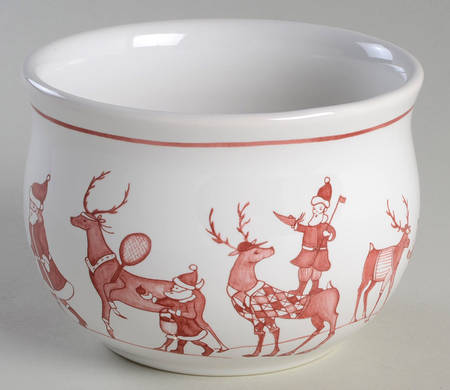 Country Estate Winter Holiday 4" All Purpose Bowl