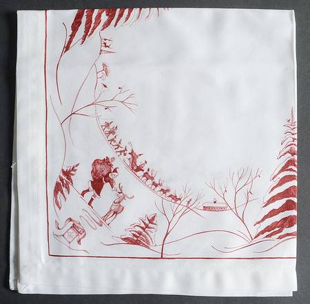 Country Estate Winter Holiday 22" Cloth Napkin